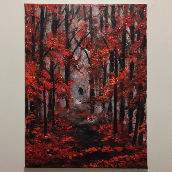 Other - ❤️🍁Lean on Me🍁❤️ original acrylic painting